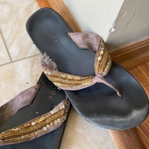 ISO Rampage Sequin Flip Flop Size 9 or 10